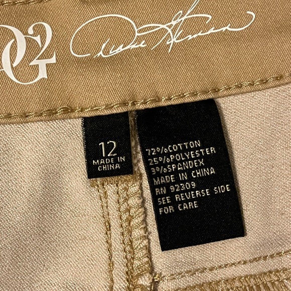 DG2 DIANE GILMAN Jeans Embroidered Embellished NWOT!! Size 12 - Picture 14 of 16